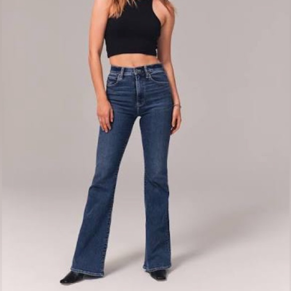 Abercrombie & Fitch Highrise Flare Jeans